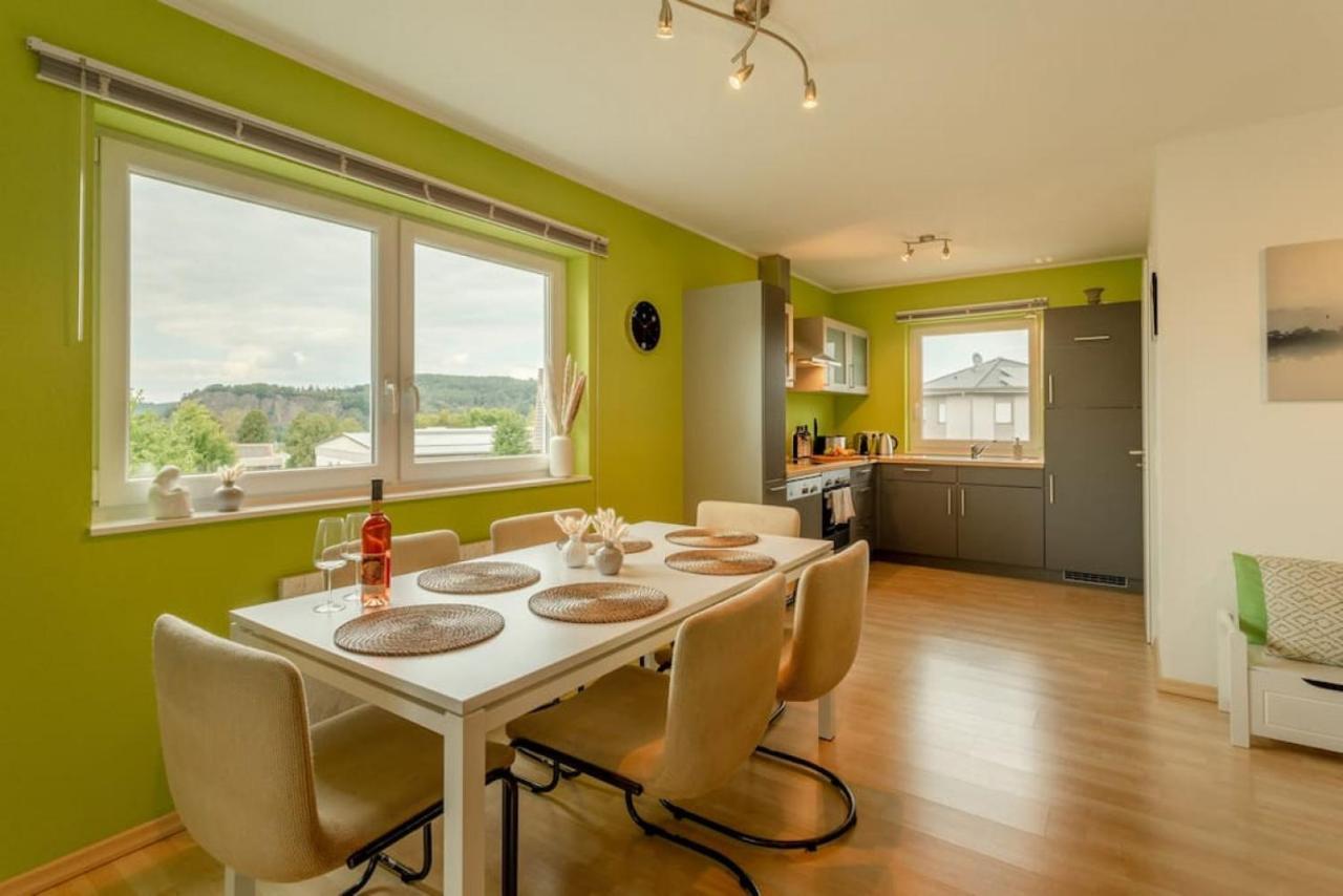Dolomites Bungalow Eifelsteig W View Terrace Bbq Gerolstein Dış mekan fotoğraf